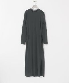 URBAN RESEARCH / アーバンリサーチ ワンピース | ATON　FRESCA PLATE NUBUCK DRESS