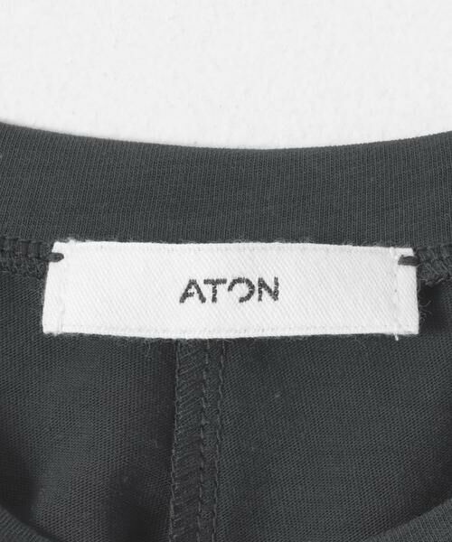 URBAN RESEARCH / アーバンリサーチ ワンピース | ATON　FRESCA PLATE NUBUCK DRESS | 詳細6