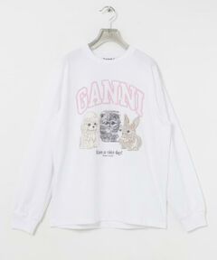 URBAN RESEARCH / アーバンリサーチ Tシャツ | GANNI　Re-cutHeavy JerseyAnimals