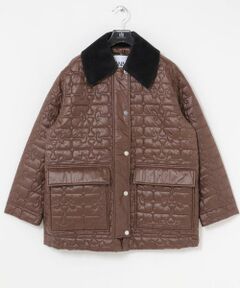 URBAN RESEARCH / アーバンリサーチ ダウンジャケット・ベスト | GANNI　Shiny Quilt Midi Jacket