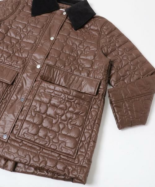 URBAN RESEARCH / アーバンリサーチ ダウンジャケット・ベスト | GANNI　Shiny Quilt Midi Jacket | 詳細2