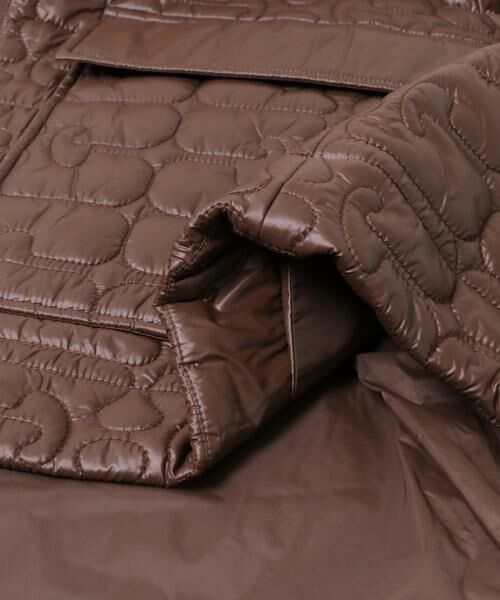 URBAN RESEARCH / アーバンリサーチ ダウンジャケット・ベスト | GANNI　Shiny Quilt Midi Jacket | 詳細6
