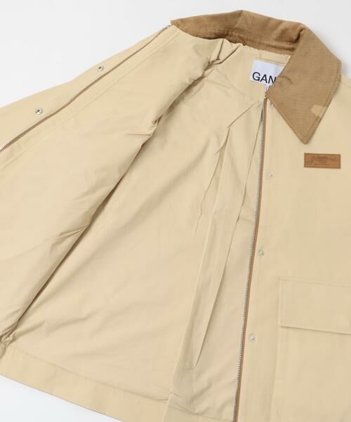 URBAN RESEARCH / アーバンリサーチ その他アウター | GANNI　Heavy Twill Midi Jacket | 詳細4