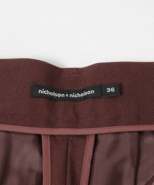URBAN RESEARCH / アーバンリサーチ その他パンツ | nicholson&nicholson　スラックス | 詳細7
