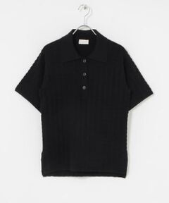 URBAN RESEARCH / アーバンリサーチ ニット・セーター | w cashmere　ブロックパターンポロシャツ