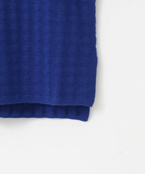 URBAN RESEARCH / アーバンリサーチ ニット・セーター | w cashmere　ブロックパターンポロシャツ | 詳細5