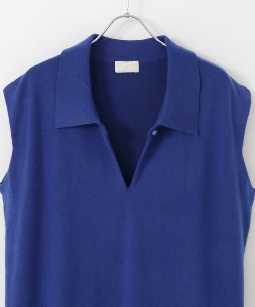 URBAN RESEARCH / アーバンリサーチ ワンピース | w cashmere　ポロシャツドレス | 詳細6