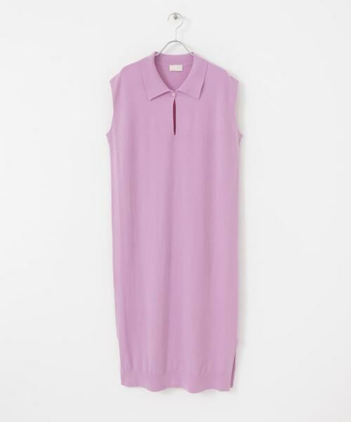 URBAN RESEARCH / アーバンリサーチ ワンピース | w cashmere　ポロシャツドレス | 詳細10
