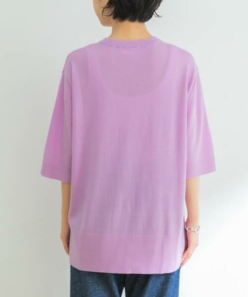 URBAN RESEARCH / アーバンリサーチ ニット・セーター | w cashmere　t-shirts knit | 詳細4
