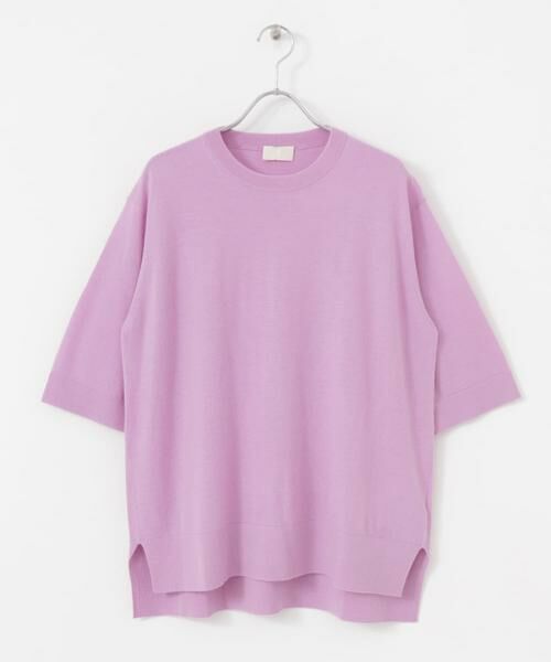 URBAN RESEARCH / アーバンリサーチ ニット・セーター | w cashmere　t-shirts knit | 詳細5