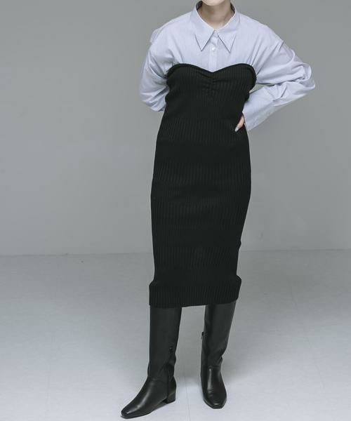 URBAN RESEARCH/アーバンリサーチ ambiguous 2way Onepiece ブラック FREE URBAN RESEARCH/アーバンリサーチ ambiguous 2way Onepiece ブラック FREE