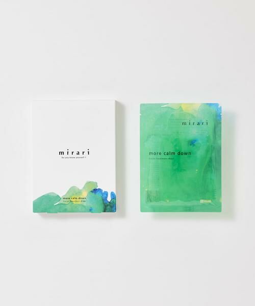 URBAN RESEARCH / アーバンリサーチ フェイスケア | mirari　more calm down FT Mask | 詳細3