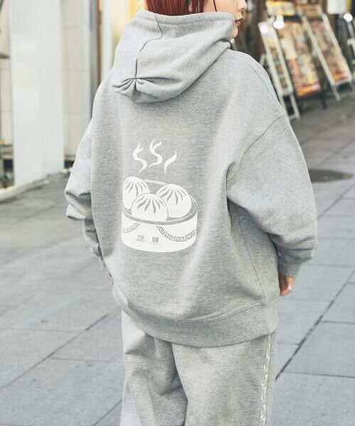 URBAN RESEARCH/アーバンリサーチ 551蓬莱×UR SWEAT HOODIE グレー系その他 XL URBAN RESEARCH/アーバンリサーチ 551蓬莱×UR SWEAT HOODIE グレー系その他 XL