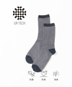 URBAN RESEARCH / アーバンリサーチ ソックス | 『URTECH』バイカラーリブソックス