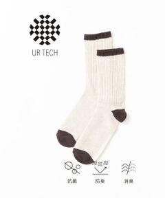 URBAN RESEARCH / アーバンリサーチ ソックス | 『URTECH』バイカラーリブソックス