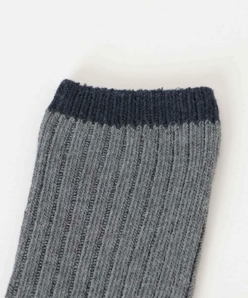 URBAN RESEARCH / アーバンリサーチ ソックス | 『URTECH』バイカラーリブソックス | 詳細4