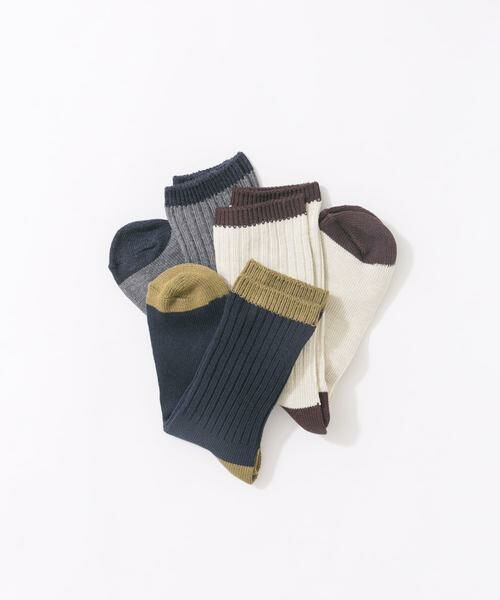 URBAN RESEARCH / アーバンリサーチ ソックス | 『URTECH』バイカラーリブソックス | 詳細5