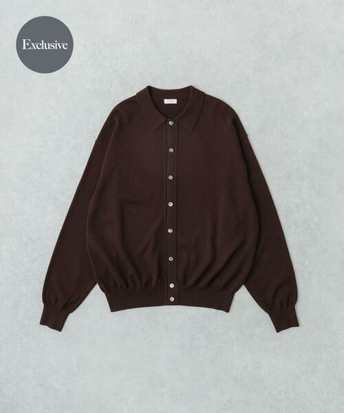 URBAN RESEARCH / アーバンリサーチ ニット・セーター | 『別注』crepuscule×URBAN RESEARCH　H-G Knit Shirts | 詳細3