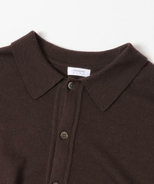 URBAN RESEARCH / アーバンリサーチ ニット・セーター | 『別注』crepuscule×URBAN RESEARCH　H-G Knit Shirts | 詳細5