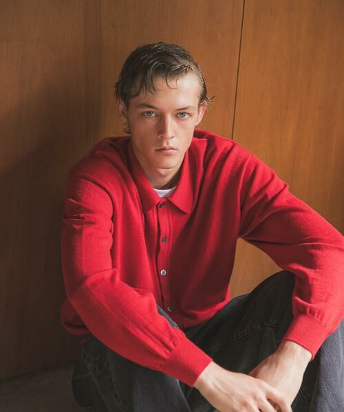 URBAN RESEARCH / アーバンリサーチ ニット・セーター | 『別注』crepuscule×URBAN RESEARCH　H-G Knit Shirts | 詳細8