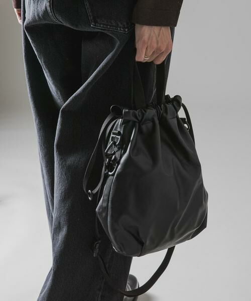 URBAN RESEARCH / アーバンリサーチ ショルダーバッグ | 『別注』BAICYCLON by bagjack×URBAN RESEARCH　DRAWSTRING BAG | 詳細3