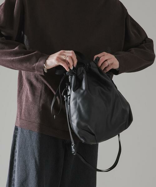 URBAN RESEARCH / アーバンリサーチ ショルダーバッグ | 『別注』BAICYCLON by bagjack×URBAN RESEARCH　DRAWSTRING BAG | 詳細4
