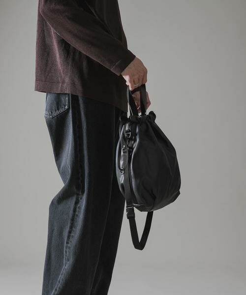 URBAN RESEARCH / アーバンリサーチ ショルダーバッグ | 『別注』BAICYCLON by bagjack×URBAN RESEARCH　DRAWSTRING BAG | 詳細5