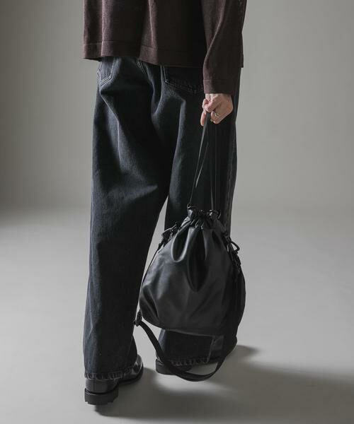 URBAN RESEARCH / アーバンリサーチ ショルダーバッグ | 『別注』BAICYCLON by bagjack×URBAN RESEARCH　DRAWSTRING BAG | 詳細7