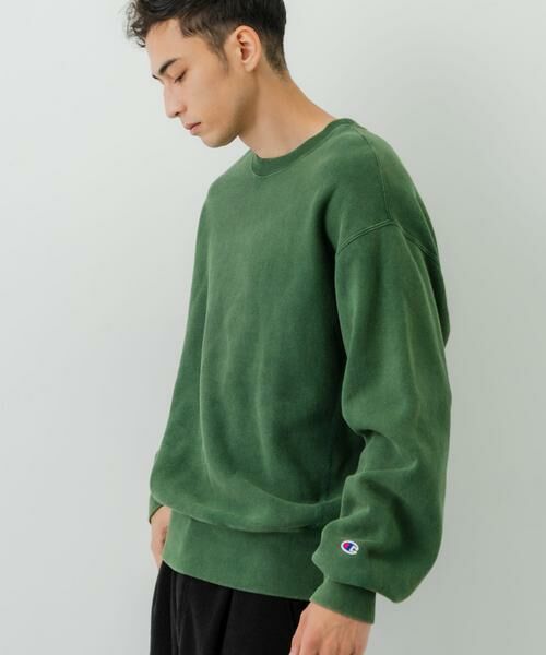 URBAN RESEARCH / アーバンリサーチ スウェット | 『別注』CHAMPION×URBAN RESEARCH　SNOW POWDER WASH CREW-NECK | 詳細9