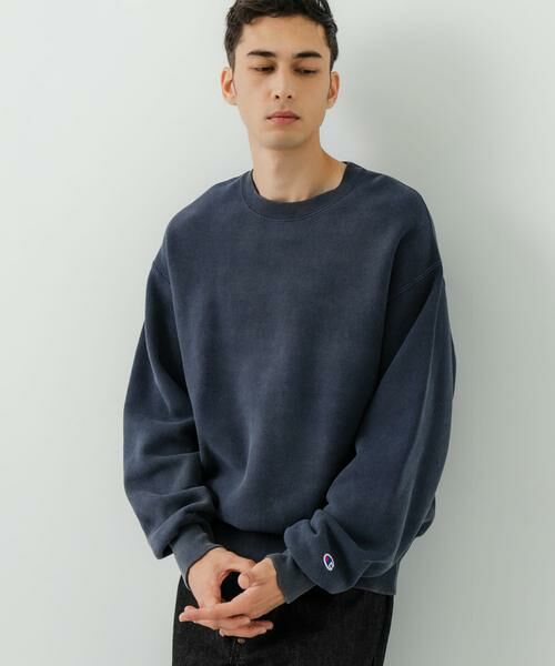 URBAN RESEARCH / アーバンリサーチ スウェット | 『別注』CHAMPION×URBAN RESEARCH　SNOW POWDER WASH CREW-NECK | 詳細16