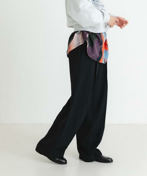 URBAN RESEARCH / アーバンリサーチ その他パンツ | ダブルクロスキュプラパンツ | 詳細8