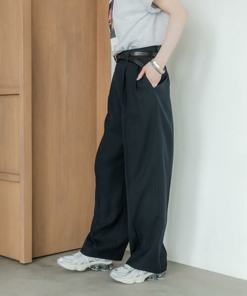 URBAN RESEARCH / アーバンリサーチ その他パンツ | ダブルクロスキュプラパンツ | 詳細23