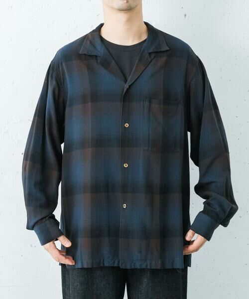 URBAN RESEARCH / アーバンリサーチ シャツ・ブラウス | new basic　BISHU RAYON CHECK SHIRTS | 詳細1