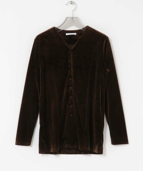 URBAN RESEARCH / アーバンリサーチ カーディガン・ボレロ | ベロアカーディガン | 詳細8