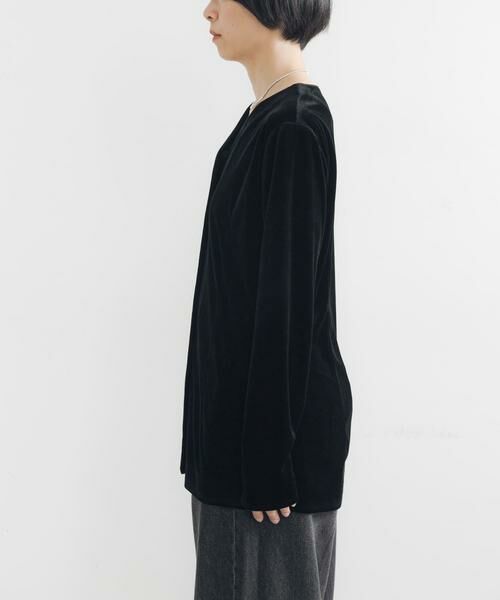 URBAN RESEARCH / アーバンリサーチ カーディガン・ボレロ | ベロアカーディガン | 詳細20