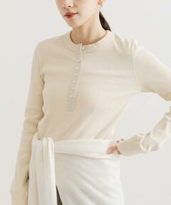 URBAN RESEARCH / アーバンリサーチ Tシャツ | ヘンリーネックリブカットソー