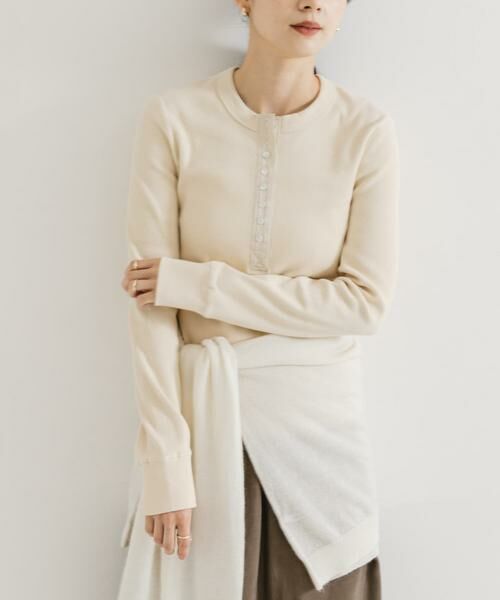 URBAN RESEARCH / アーバンリサーチ Tシャツ | ヘンリーネックリブカットソー | 詳細2