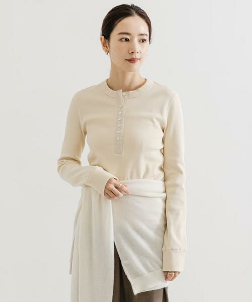 URBAN RESEARCH / アーバンリサーチ Tシャツ | ヘンリーネックリブカットソー | 詳細5