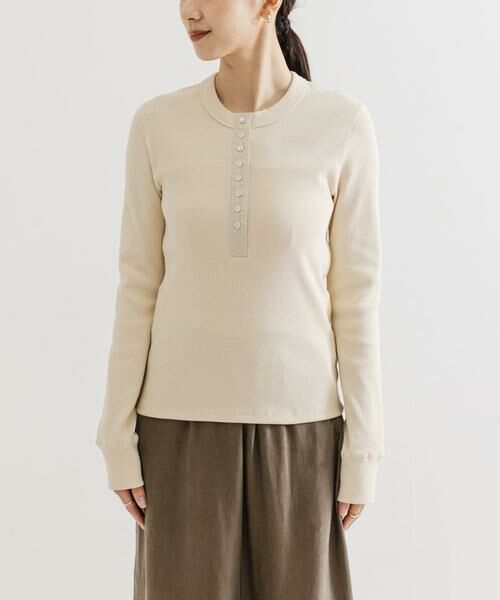 URBAN RESEARCH / アーバンリサーチ Tシャツ | ヘンリーネックリブカットソー | 詳細8