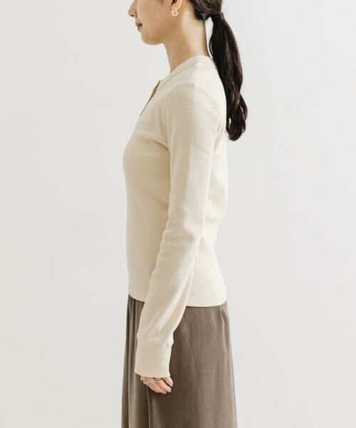 URBAN RESEARCH / アーバンリサーチ Tシャツ | ヘンリーネックリブカットソー | 詳細9