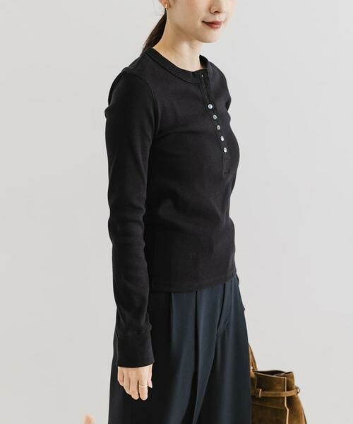 URBAN RESEARCH / アーバンリサーチ Tシャツ | ヘンリーネックリブカットソー | 詳細19