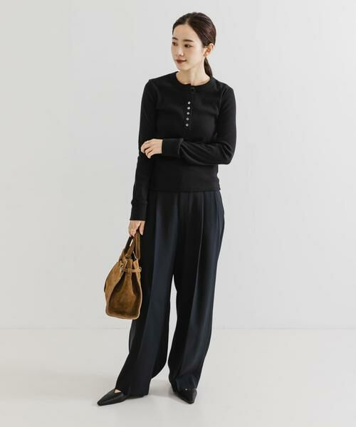 URBAN RESEARCH / アーバンリサーチ Tシャツ | ヘンリーネックリブカットソー | 詳細21