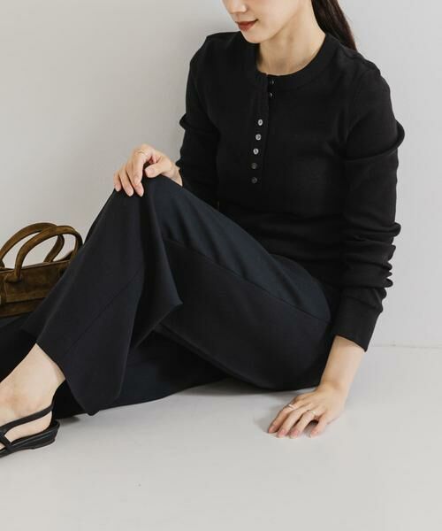 URBAN RESEARCH / アーバンリサーチ Tシャツ | ヘンリーネックリブカットソー | 詳細22