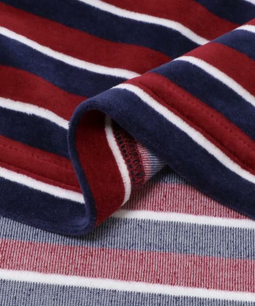 URBAN RESEARCH / アーバンリサーチ Tシャツ | 『UR TECH』ベロアボーダーラガーシャツ | 詳細11