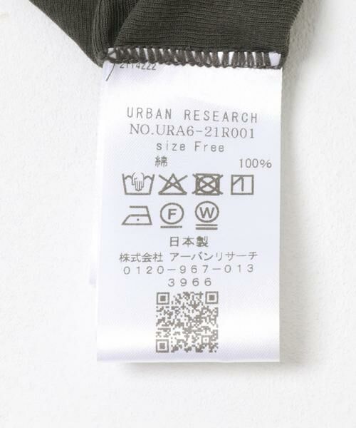 URBAN RESEARCH / アーバンリサーチ Tシャツ | new basic　OUT SEAM SHEER TOPS | 詳細6