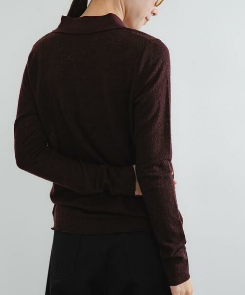 URBAN RESEARCH / アーバンリサーチ シャツ・ブラウス | ウールジャガードシャツカラートップス | 詳細3