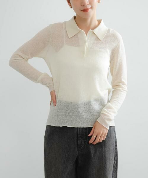 URBAN RESEARCH / アーバンリサーチ シャツ・ブラウス | ウールジャガードシャツカラートップス | 詳細12