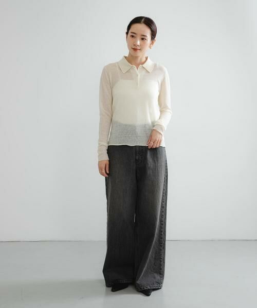 URBAN RESEARCH / アーバンリサーチ シャツ・ブラウス | ウールジャガードシャツカラートップス | 詳細14