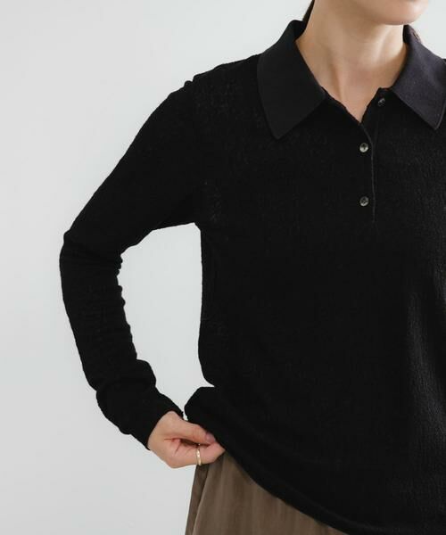 URBAN RESEARCH / アーバンリサーチ シャツ・ブラウス | ウールジャガードシャツカラートップス | 詳細17
