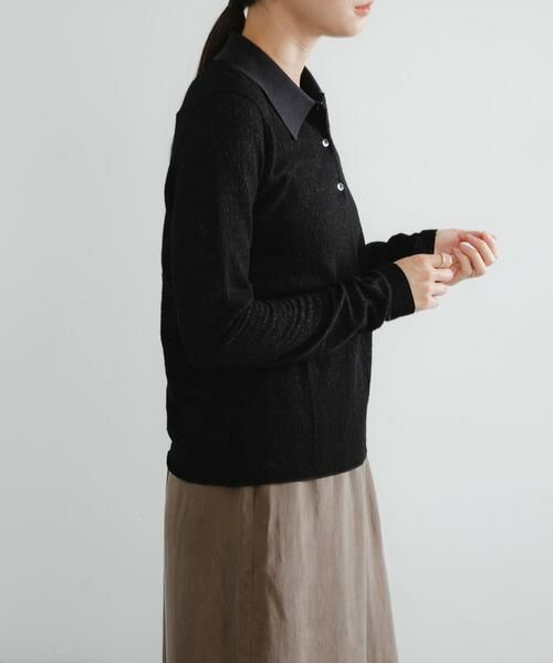 URBAN RESEARCH / アーバンリサーチ シャツ・ブラウス | ウールジャガードシャツカラートップス | 詳細18